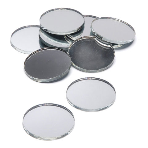 Mirrors Round 10 Pieces 1 Scribbles, Small Circle Mirrors For Crafts