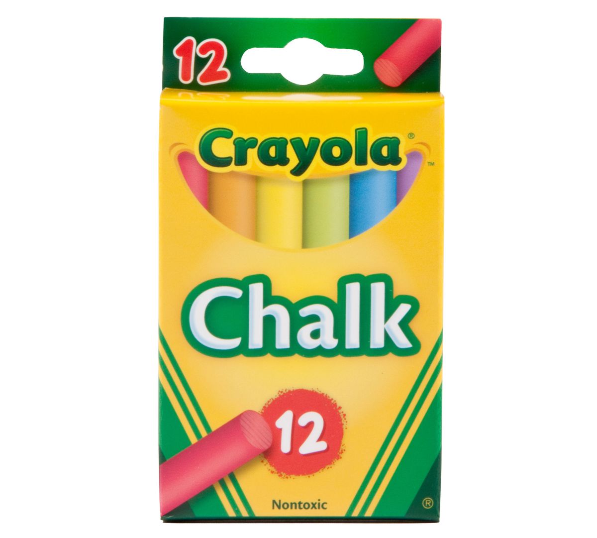 CHALK ASSORTED COLORS 12 PACK Scribbles Crafts Brooklyn's Premier