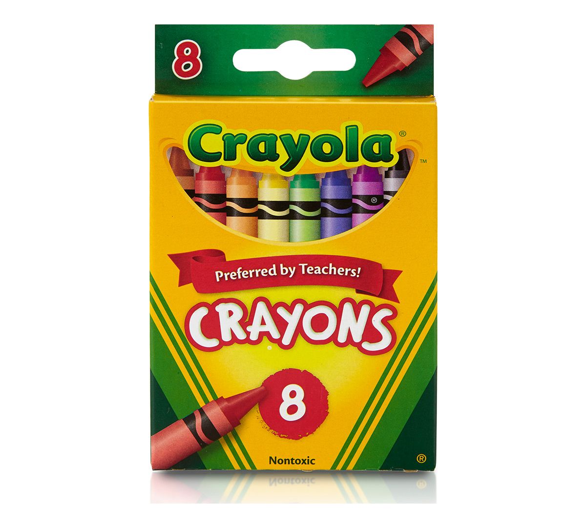 2 Crayola Glitter Crayons 8 Pack 