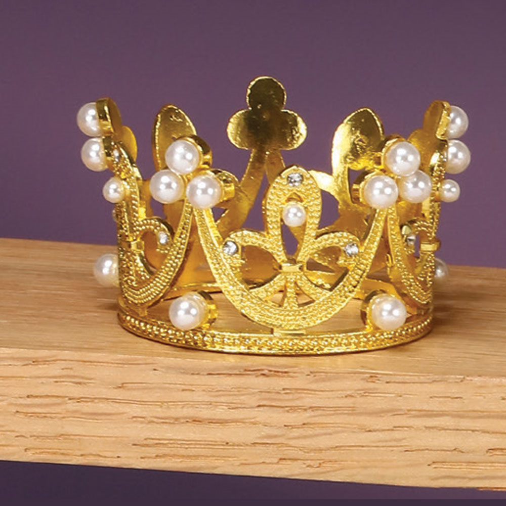 Mini Gold Crown - Monograms Plus Cullman